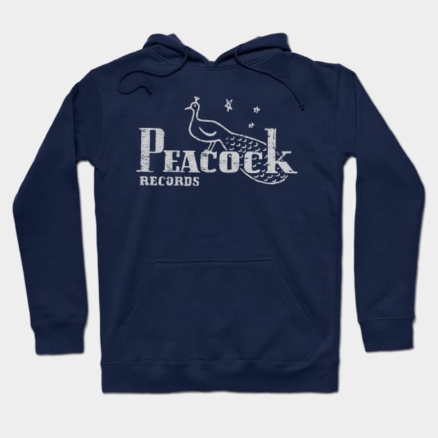 Peacock Records Hoodie by MindsparkCreative